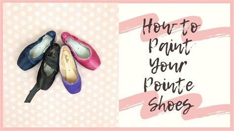 make fake pointe shoes|paint your own pointe shoes.